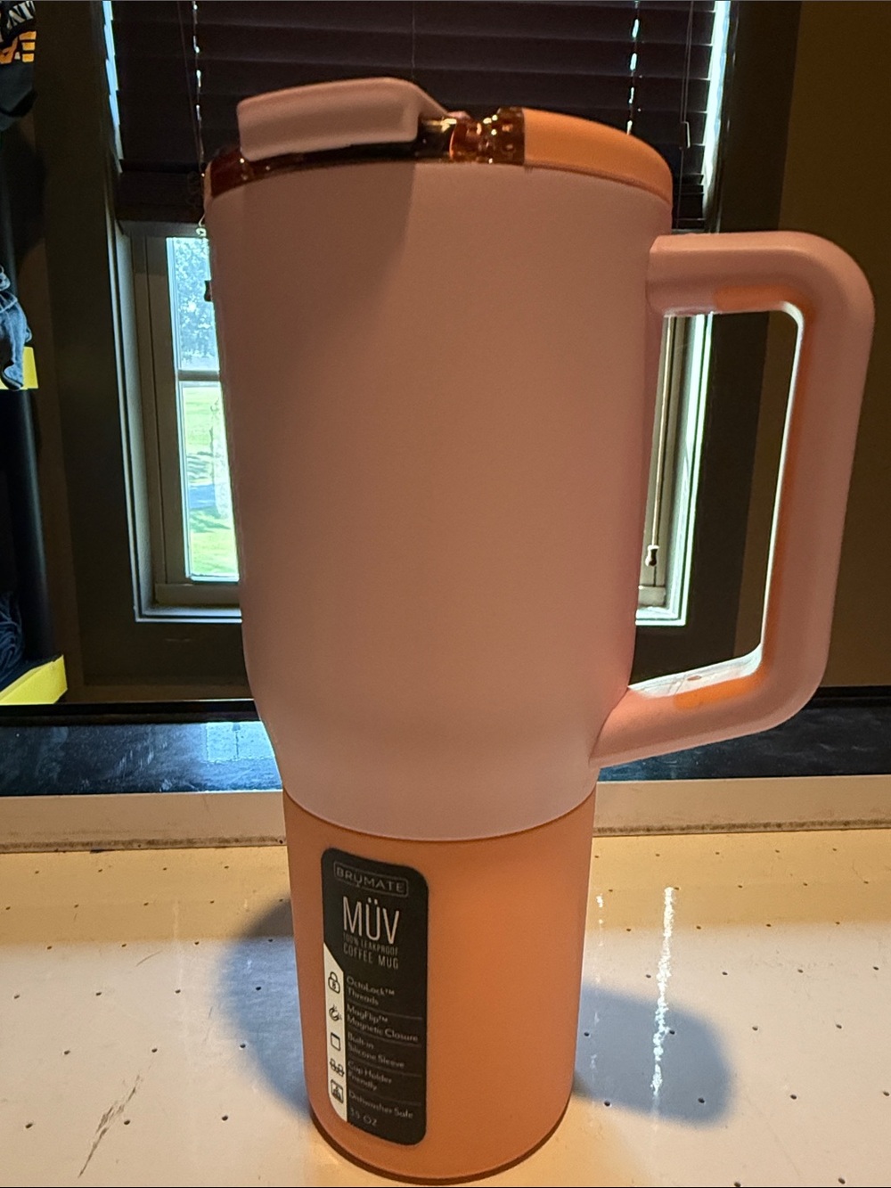 BrüMate MÜV Insulated Travel Mug - Blush Pink